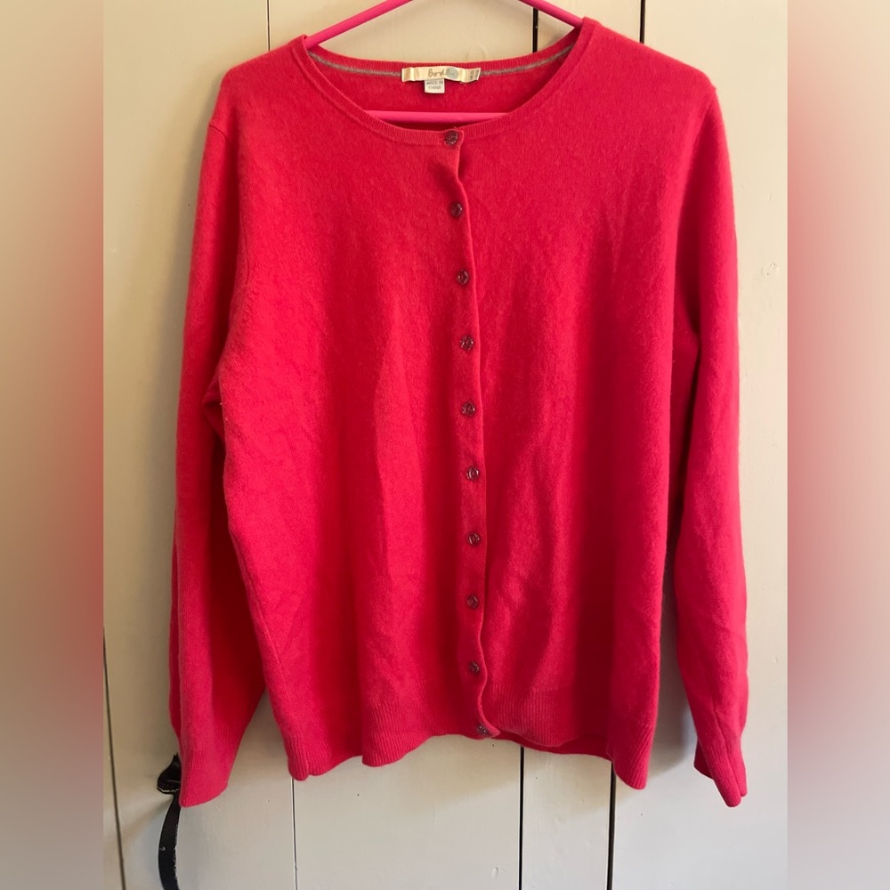 Boden 100% Cashmere Classic Cardigan
